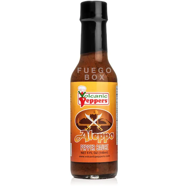 Volcanic Peppers Aleppo Pepper Sauce