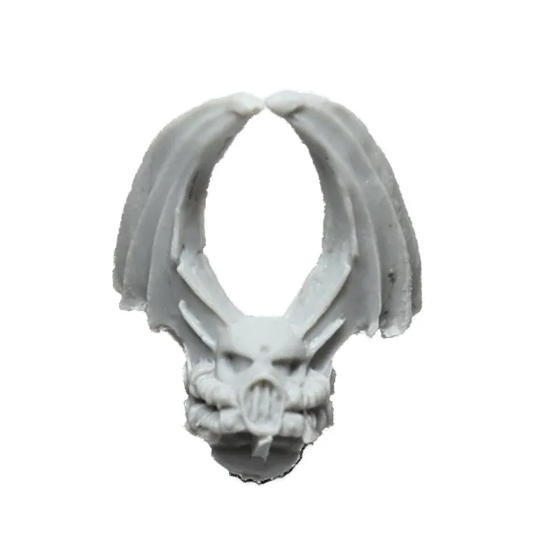 Warhammer 40K Games Workshop Space Marines Night Lords Finecast Conversion Pack Head Helmet E