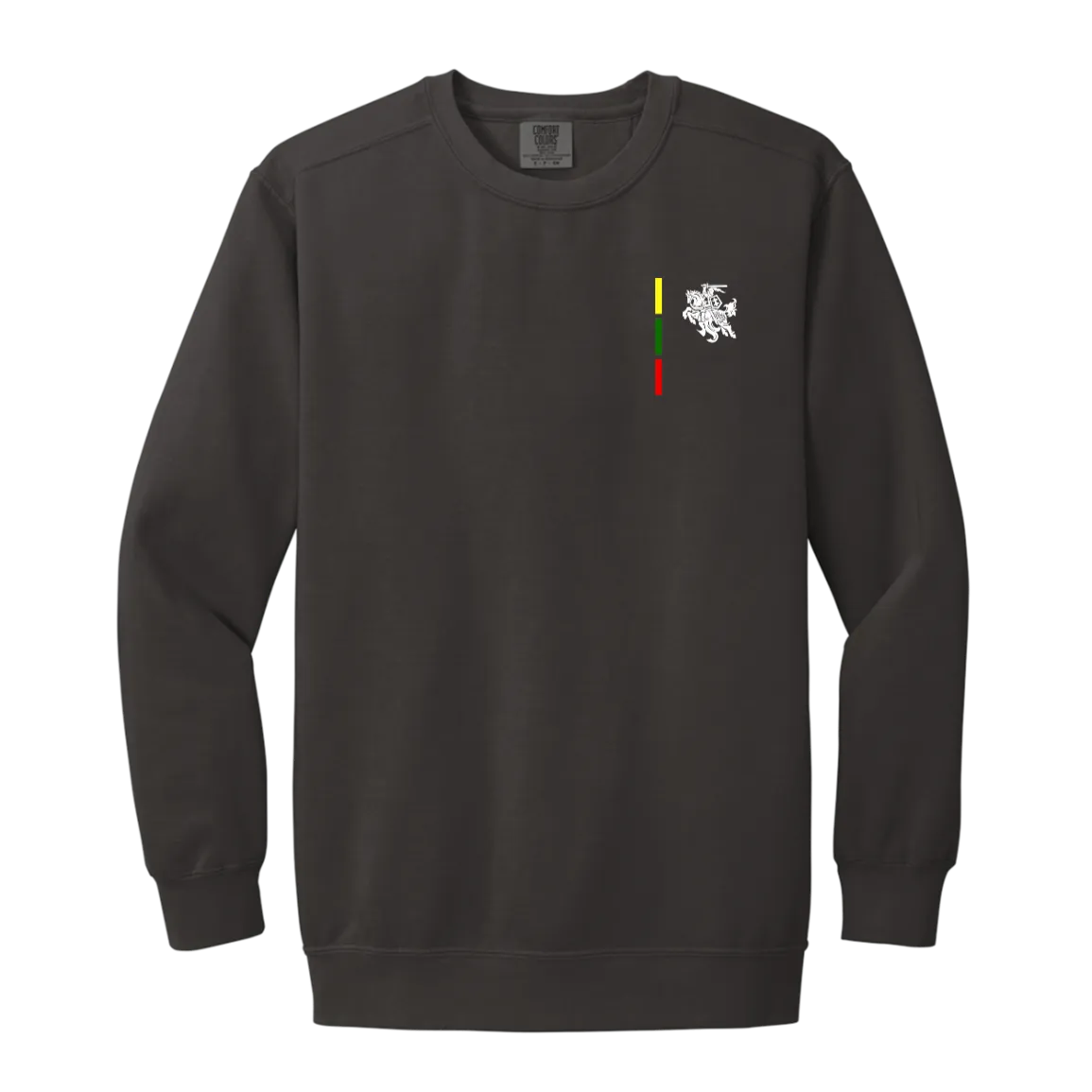 Warrior Vytis - Men/Women Unisex Soft-Washed Crewneck Sweatshirt