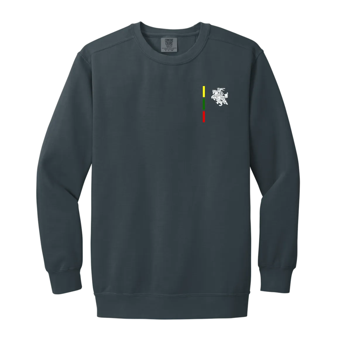 Warrior Vytis - Men/Women Unisex Soft-Washed Crewneck Sweatshirt