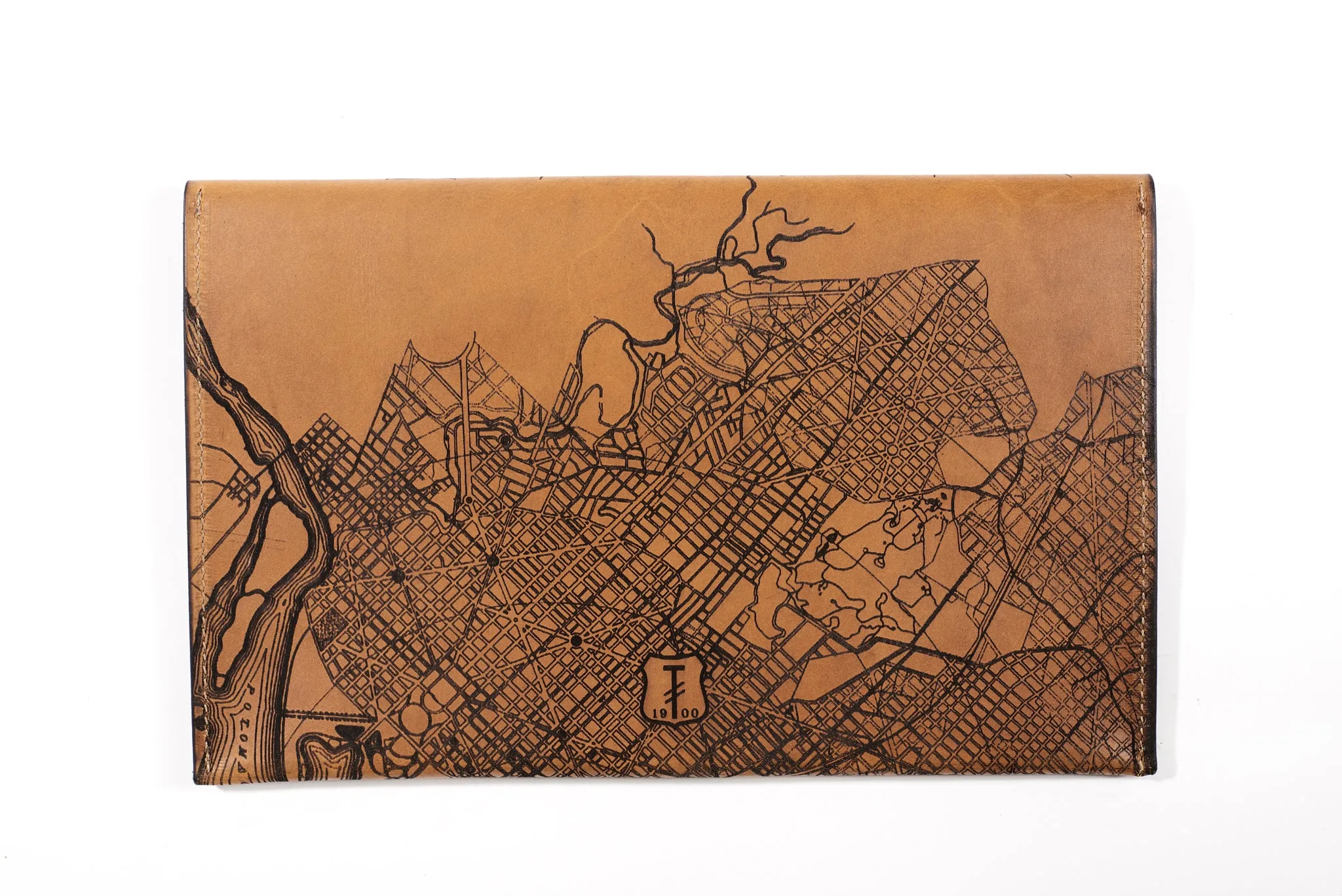 Washington DC Map Clutch