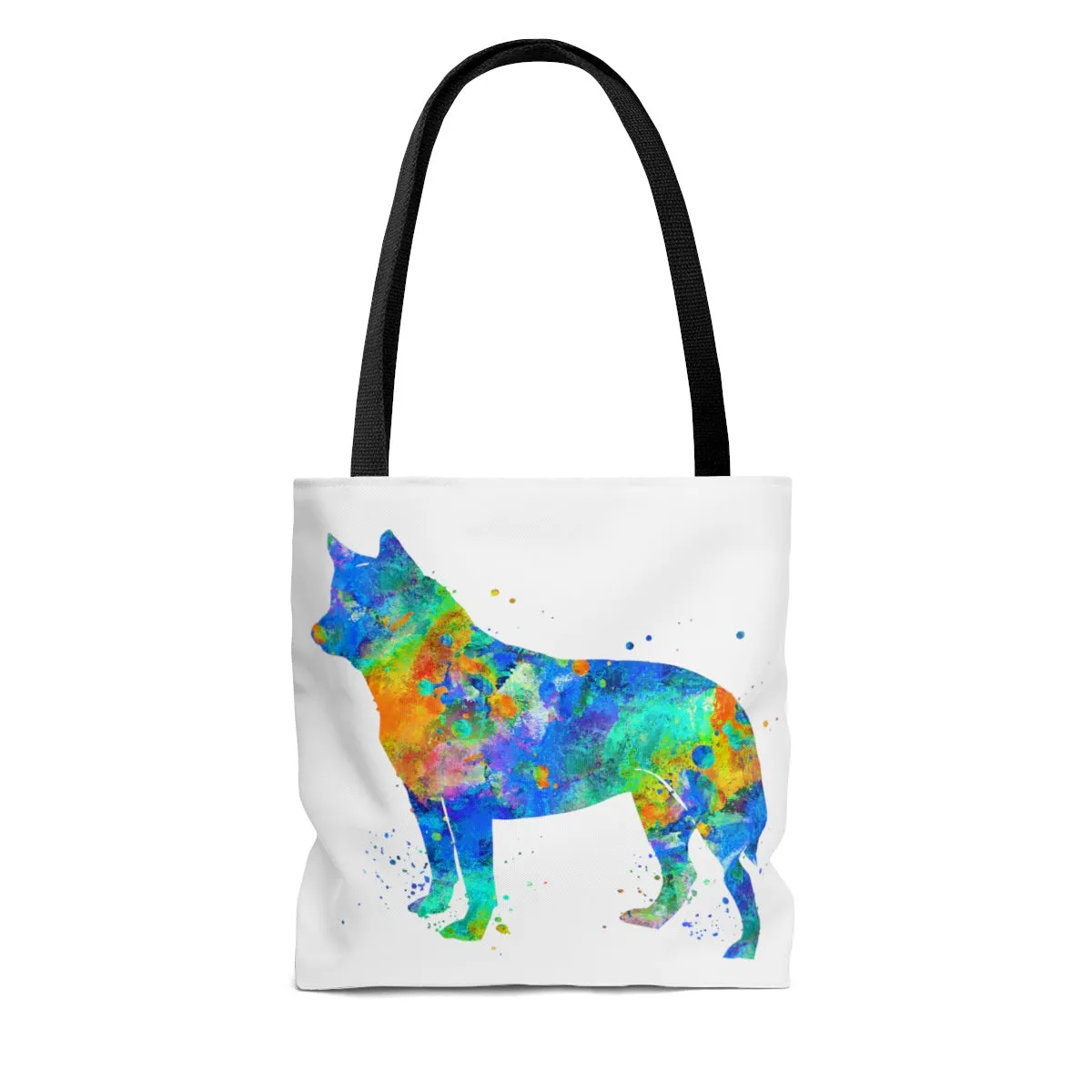 Watercolor Australian Cattle Dog Tote Bag