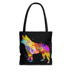 Watercolor Australian Cattle Dog Tote Bag