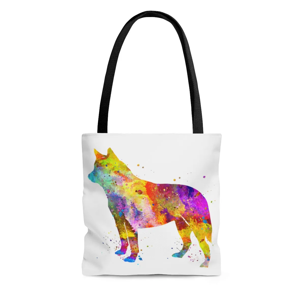 Watercolor Australian Cattle Dog Tote Bag