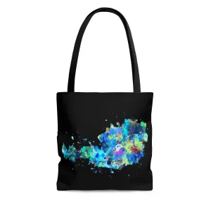 Watercolor Austria Map Tote Bag