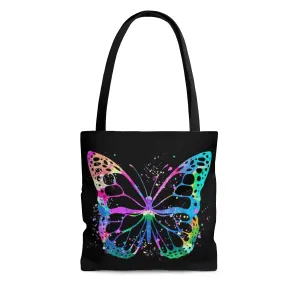 Watercolor Butterfly Tote Bag