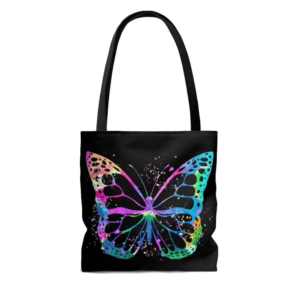 Watercolor Butterfly Tote Bag
