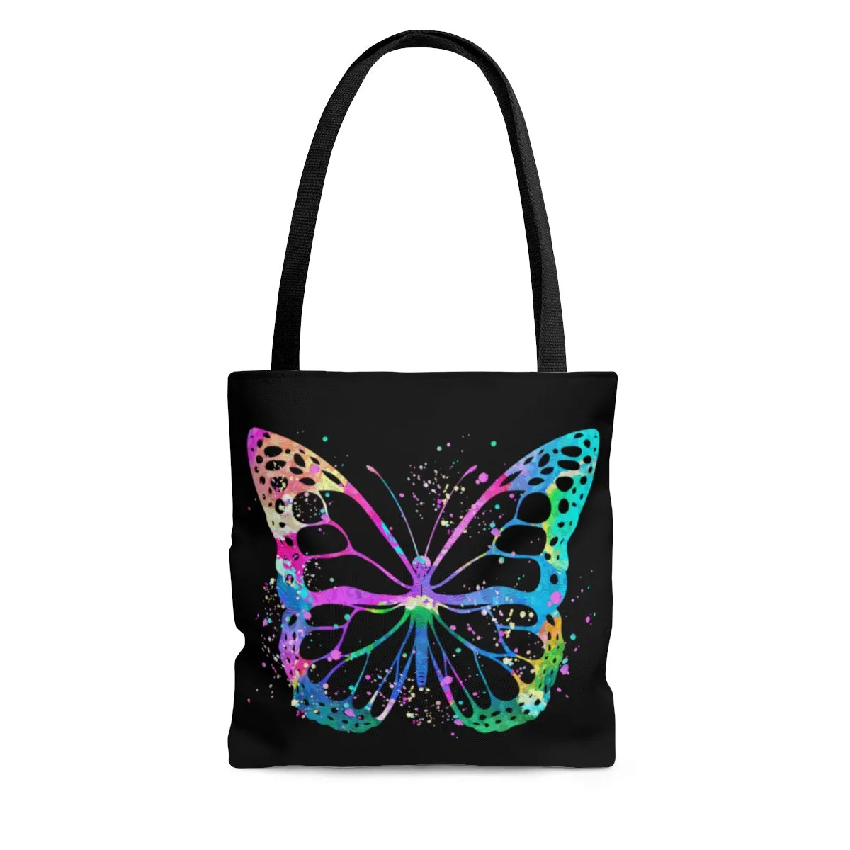 Watercolor Butterfly Tote Bag