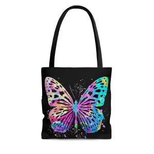 Watercolor Butterfly Tote Bag