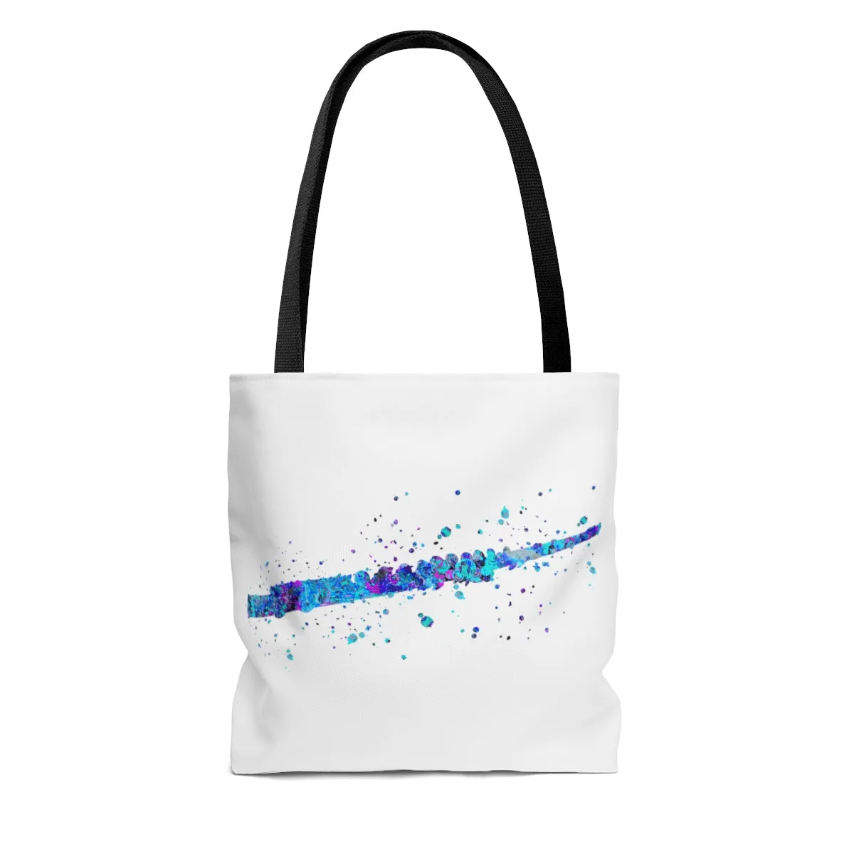 Watercolor Flute  Tote Bag