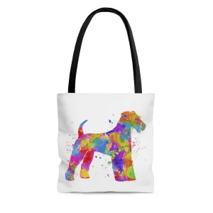 Watercolor  Terrier Tote Bag