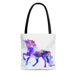 Watercolor Unicorn Tote Bag