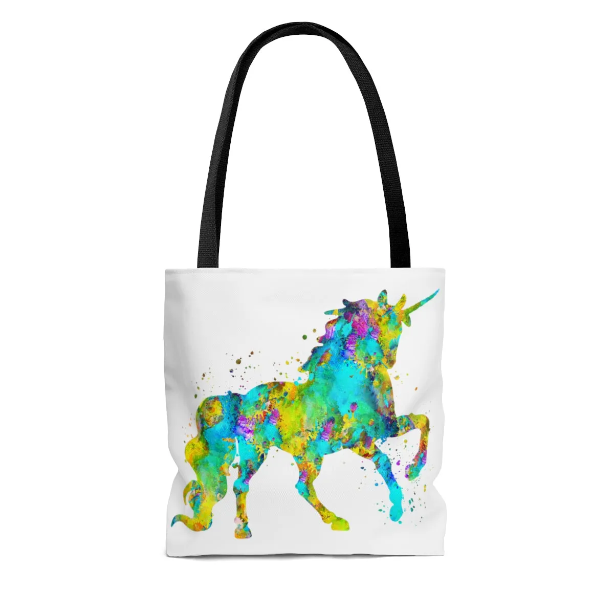 Watercolor Unicorn Tote Bag