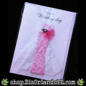WEDDING: Handmade Greeting Card by Local Artisan