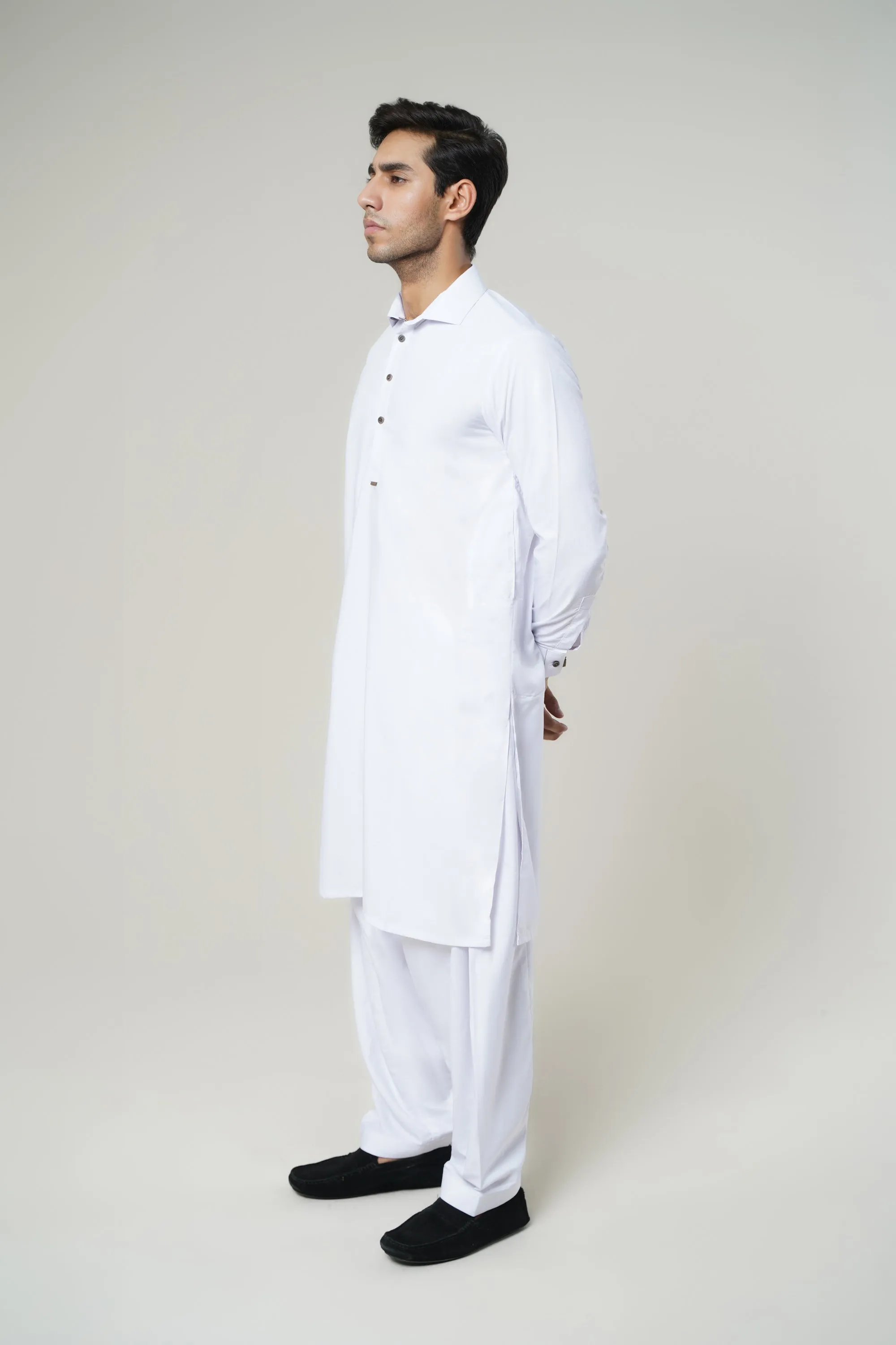 White Gents Shalwar Kameez