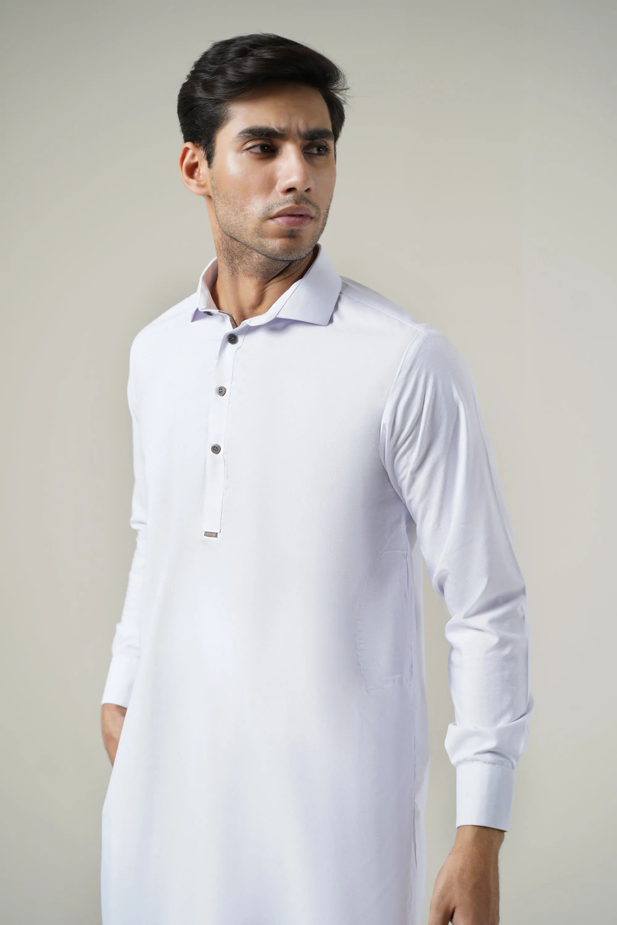 White Gents Shalwar Kameez