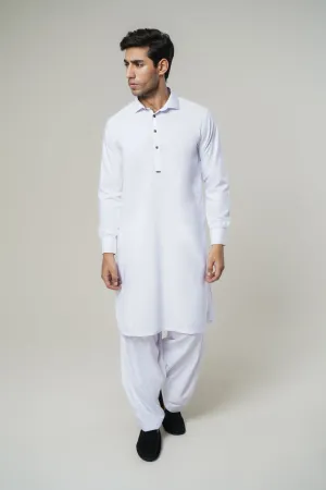 White Gents Shalwar Kameez