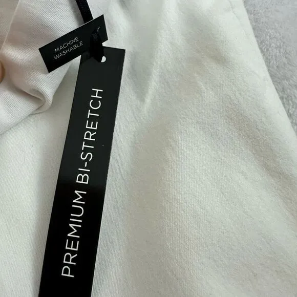 White House Black Market Women's Size 8 Dressy Bermuda Shorts Classic White New