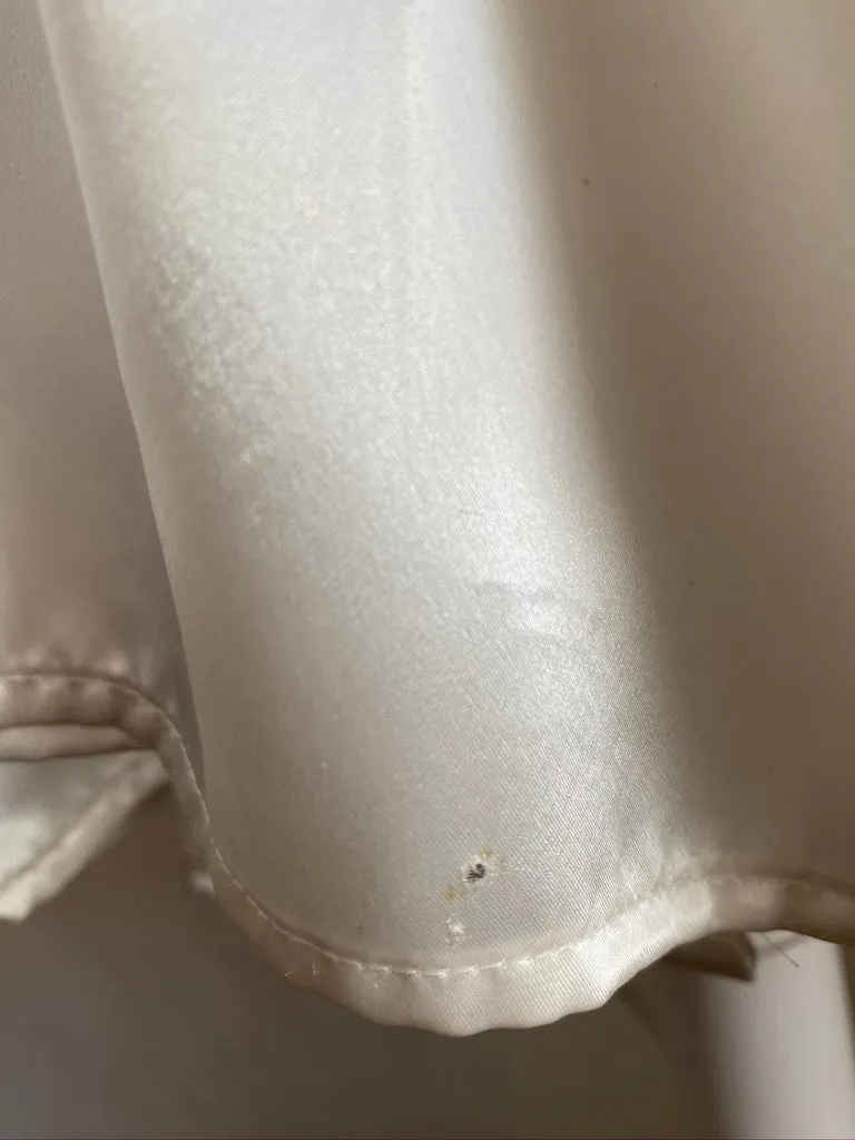 White Satin Dynasty Top