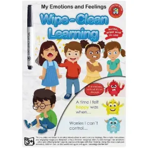 Wipe Clean Learning Book - Emotions & Feelings