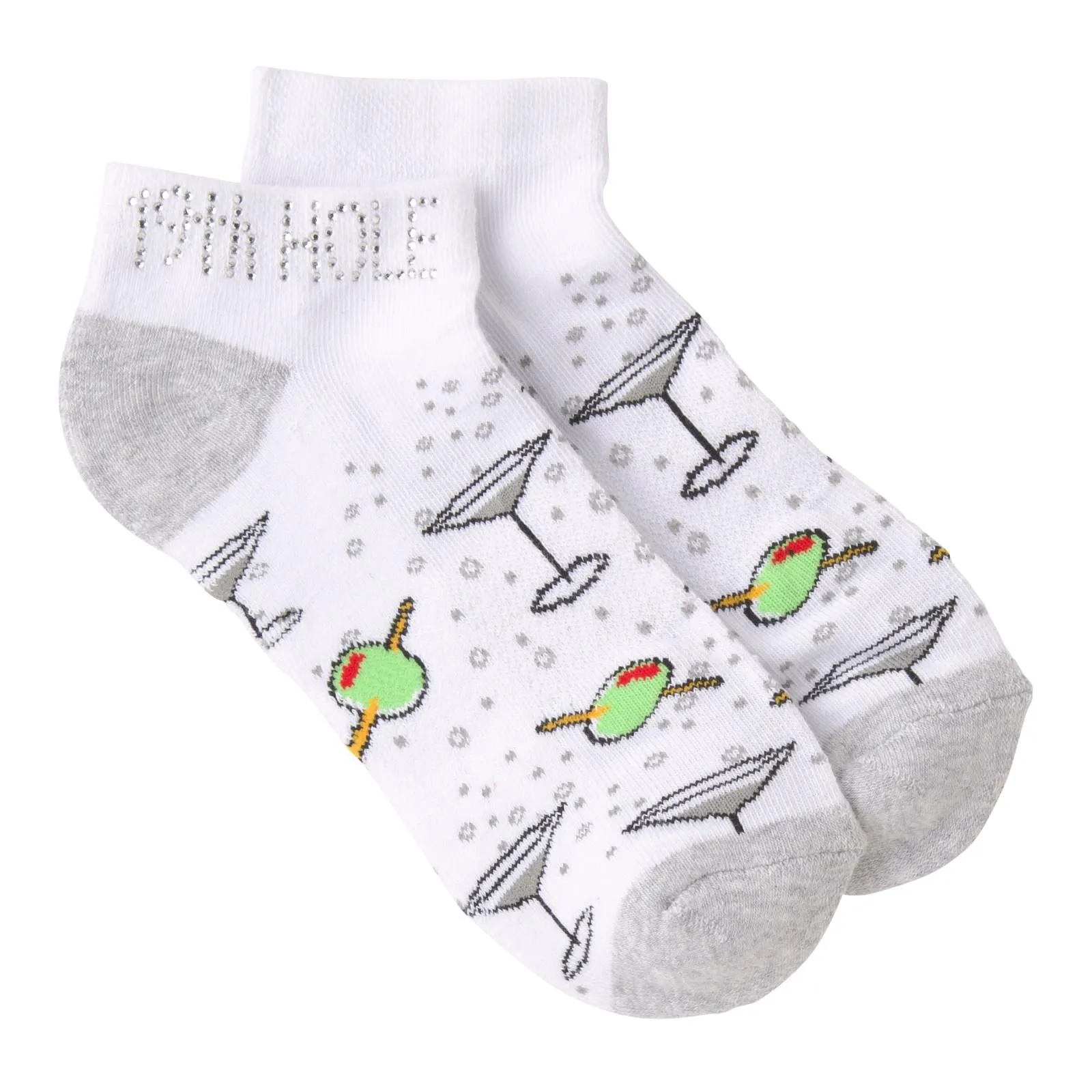Women's 19th Hole Quarter Socks Item #S1009