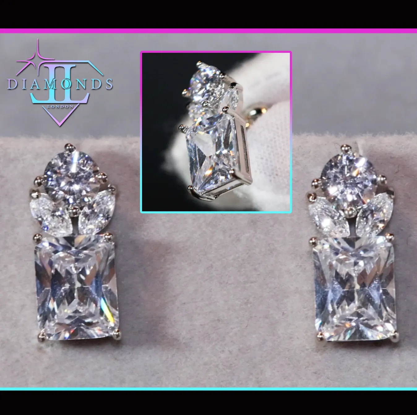 Womens Diamond Earrings | Classy Diamond Earrings