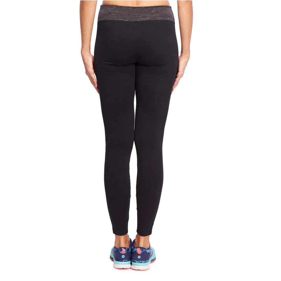Women's Gym & Pilates Slim-Fit Leggings - Black