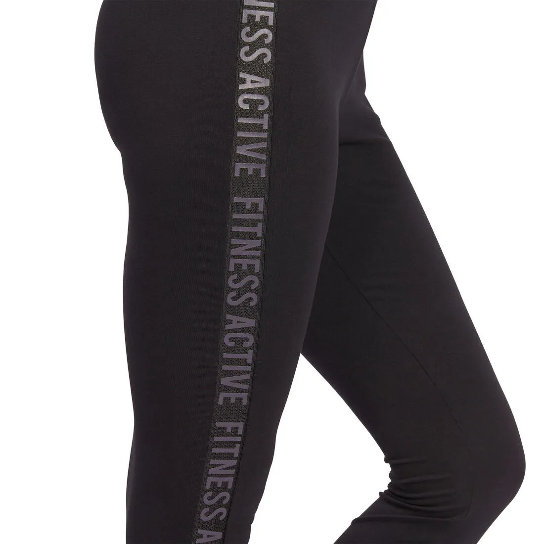 Women's Gym & Pilates Slim-Fit Leggings - Black