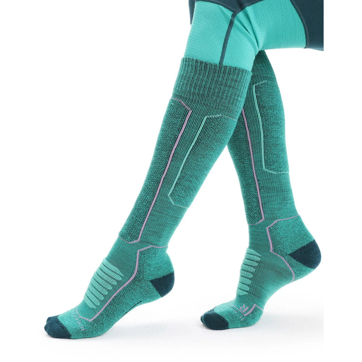 Women's Merino Ski  Medium Over the Calf Socks