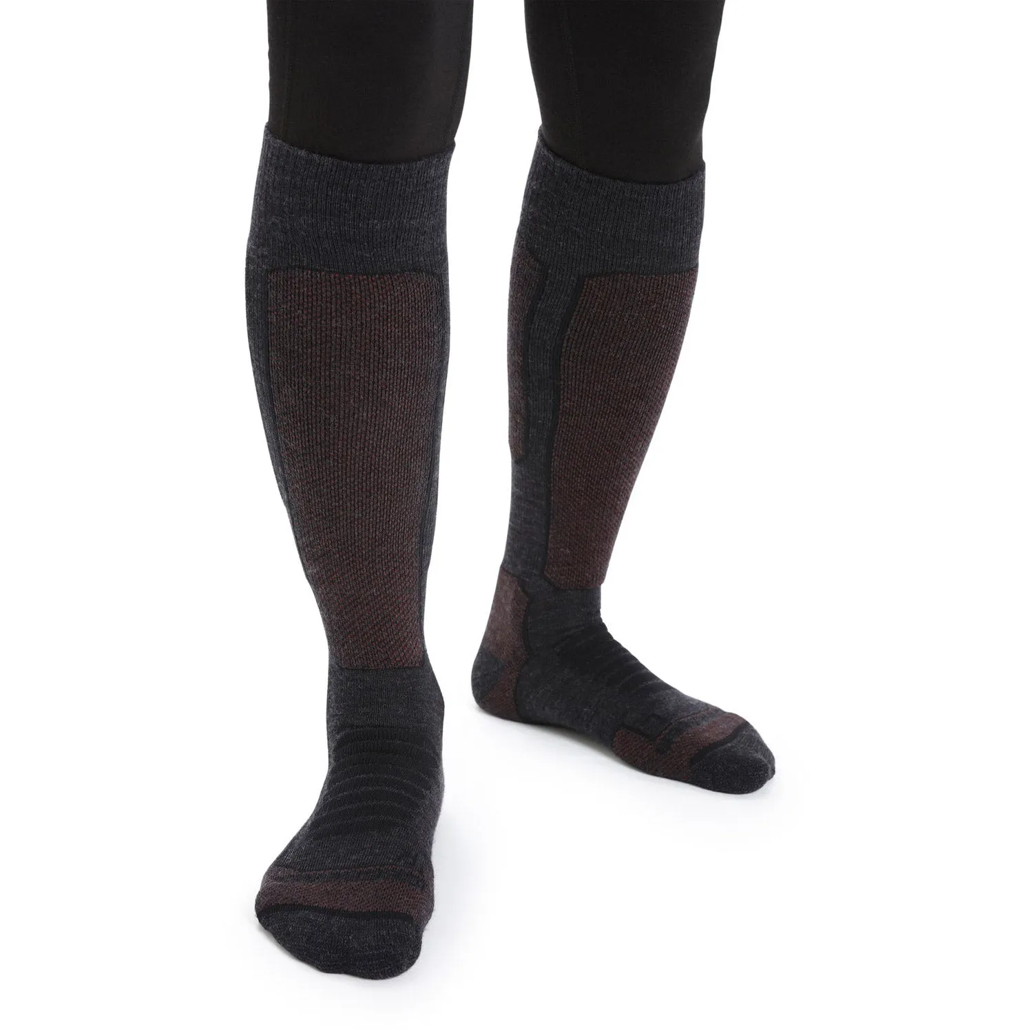 Women's Merino Ski  Medium Over the Calf Socks