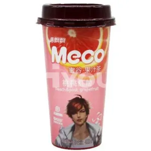 Xiang Piao Piao Fruit Tea Peach & Pink Grapefruit 400ml ~ 香飄飄蜜谷 果汁茶 桃桃紅柚 400ml