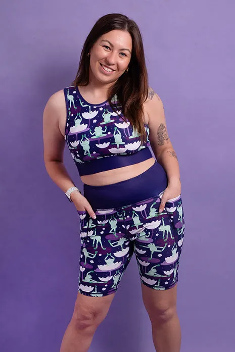 Yoga Frogs Women's Active Shorts