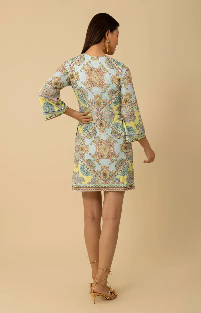 Zariah Dress (Turquoise)