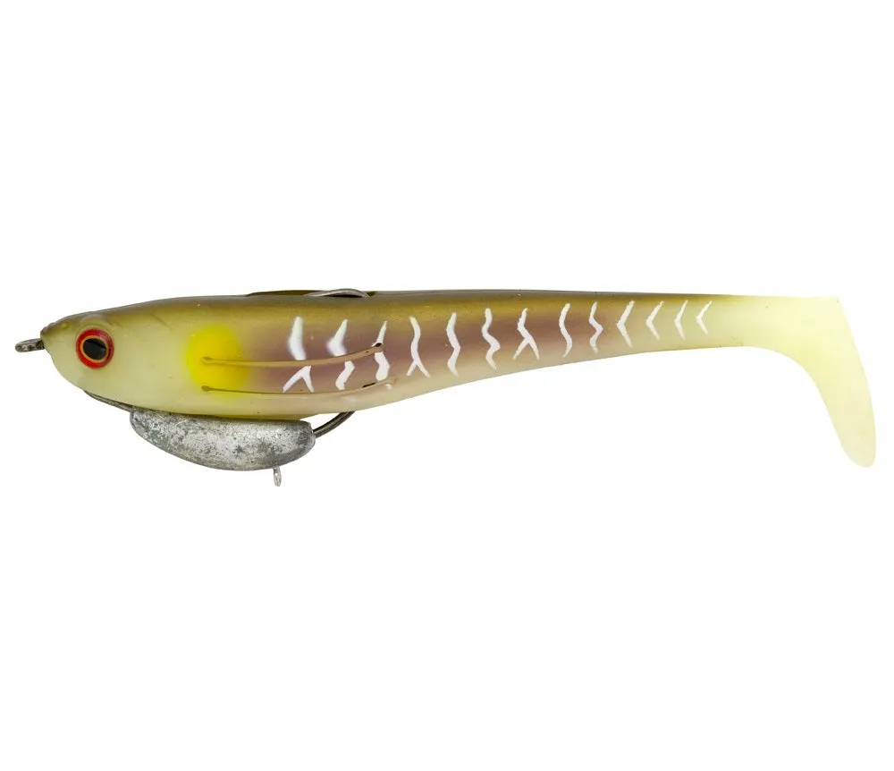 Zerek Flat Shad PRO 9 Inch Weedless Rigged Soft Plastic Lure