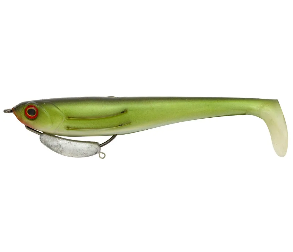 Zerek Flat Shad PRO 9 Inch Weedless Rigged Soft Plastic Lure