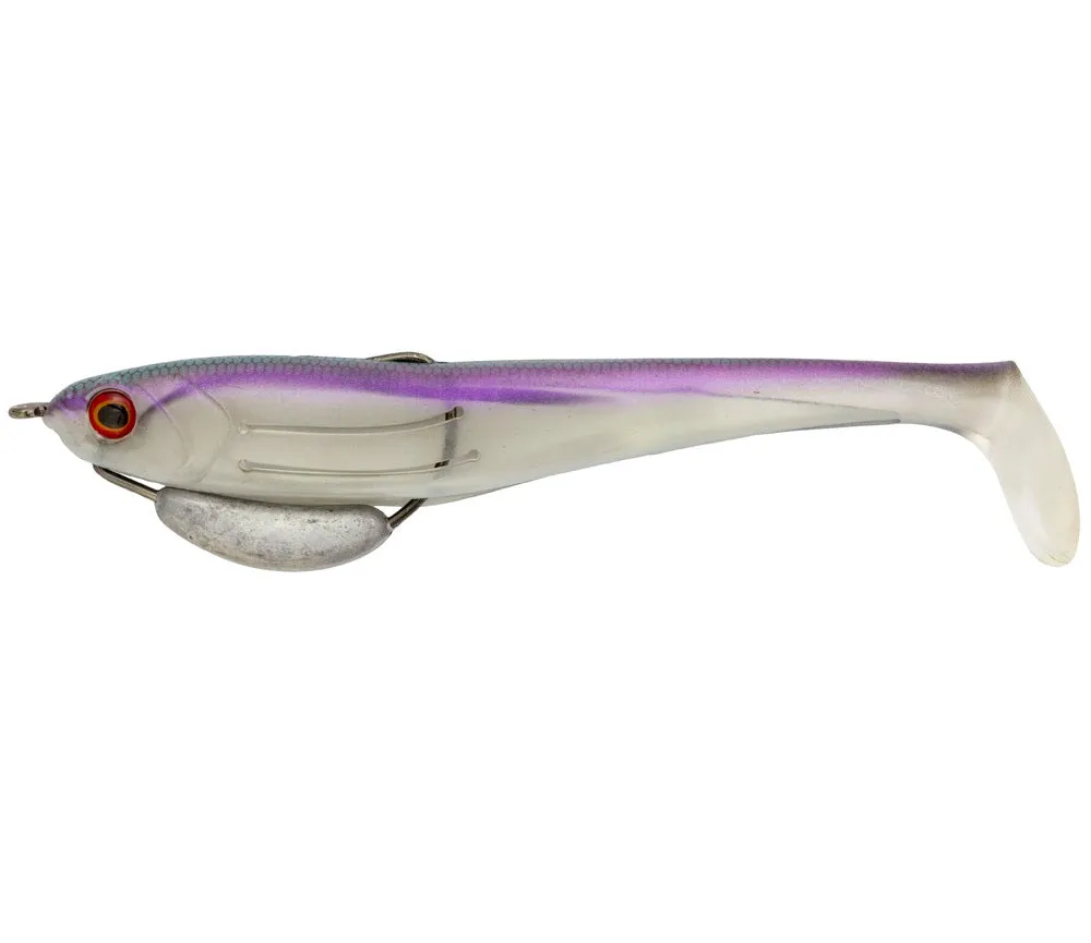 Zerek Flat Shad PRO 9 Inch Weedless Rigged Soft Plastic Lure