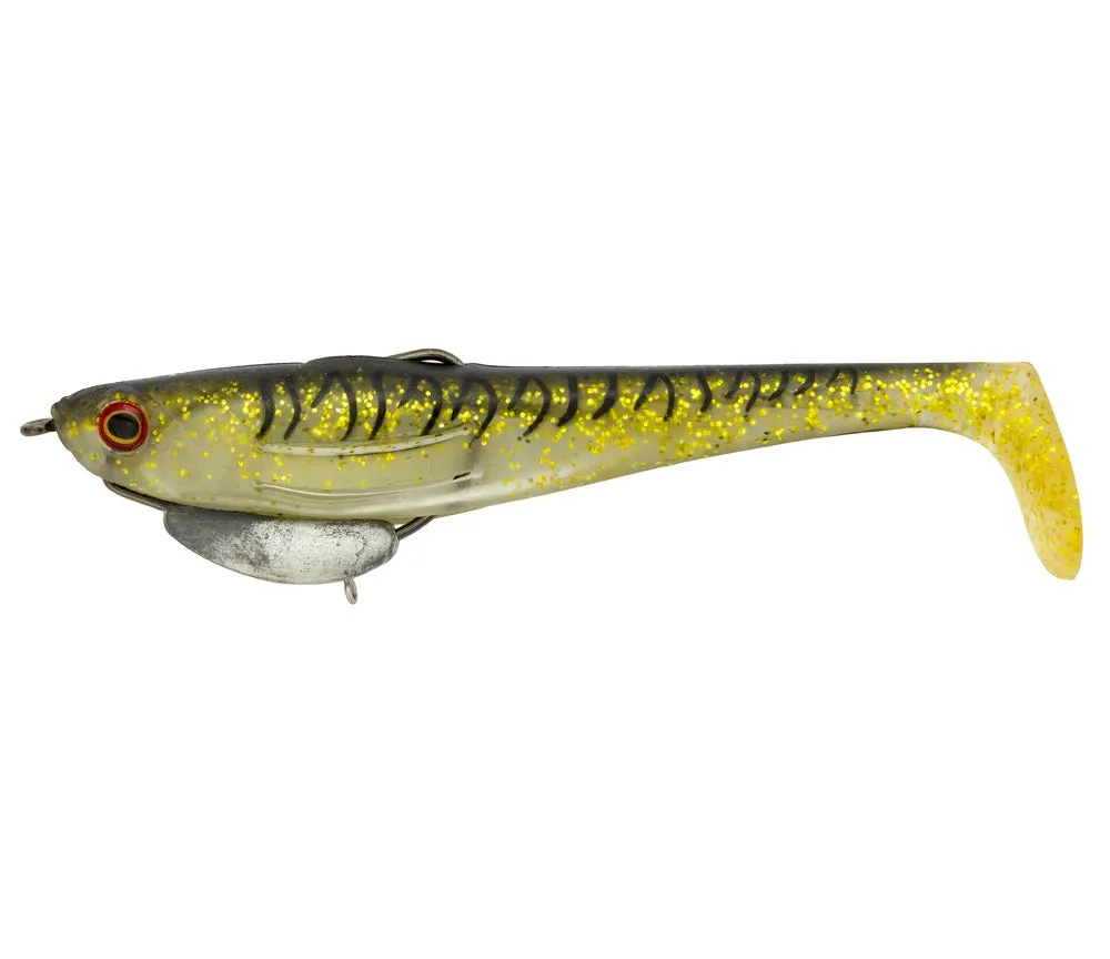 Zerek Flat Shad PRO 9 Inch Weedless Rigged Soft Plastic Lure