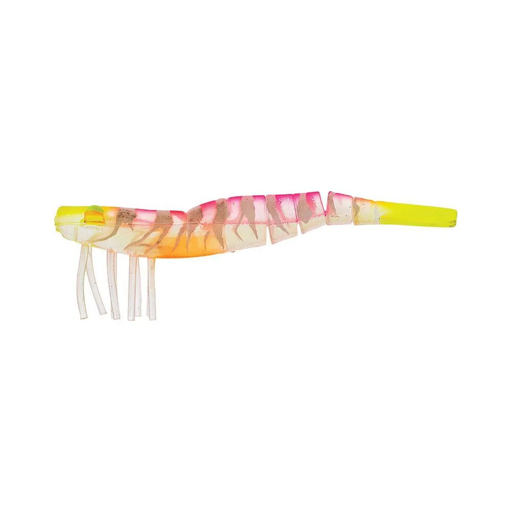Zerek Live Shrimp Unrigged Soft Plastic Lure Value Pack 3.5 Inch