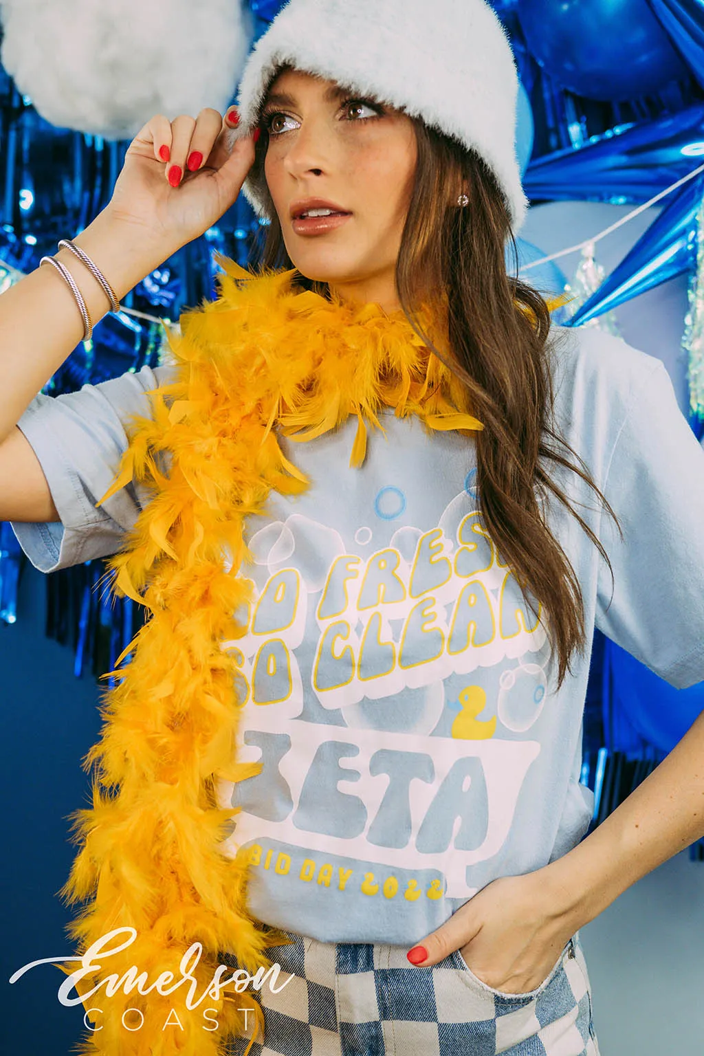 Zeta Tau Alpha Bid Day So Fresh So Clean Tee